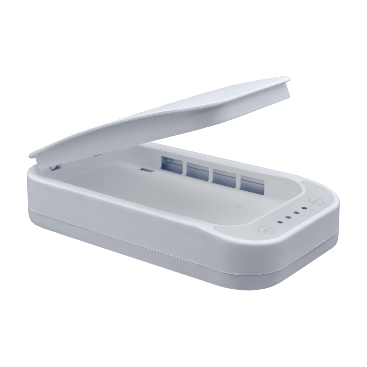 SmartPhone UV Sanitizer Box with Wireless Charging white&black