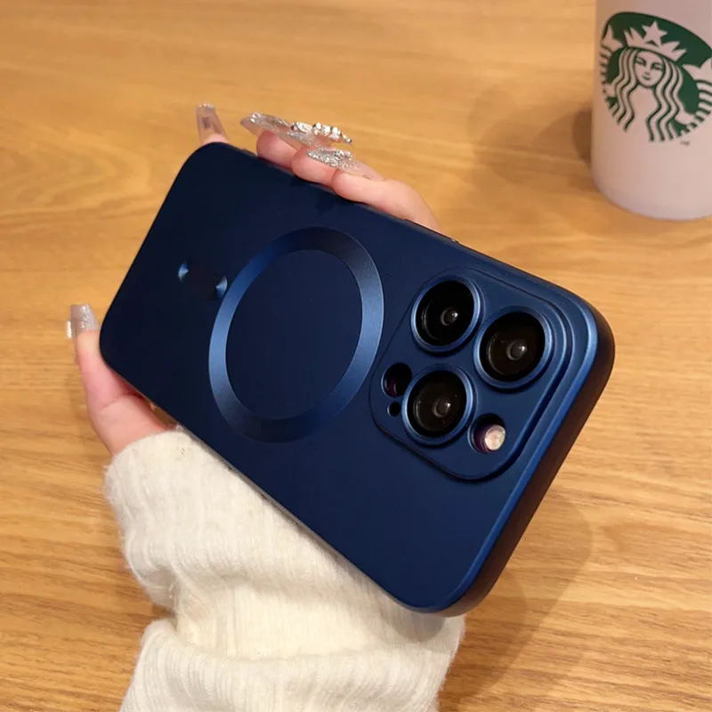 Fashion Solid Color Plastic Phone Cases For iphone Series