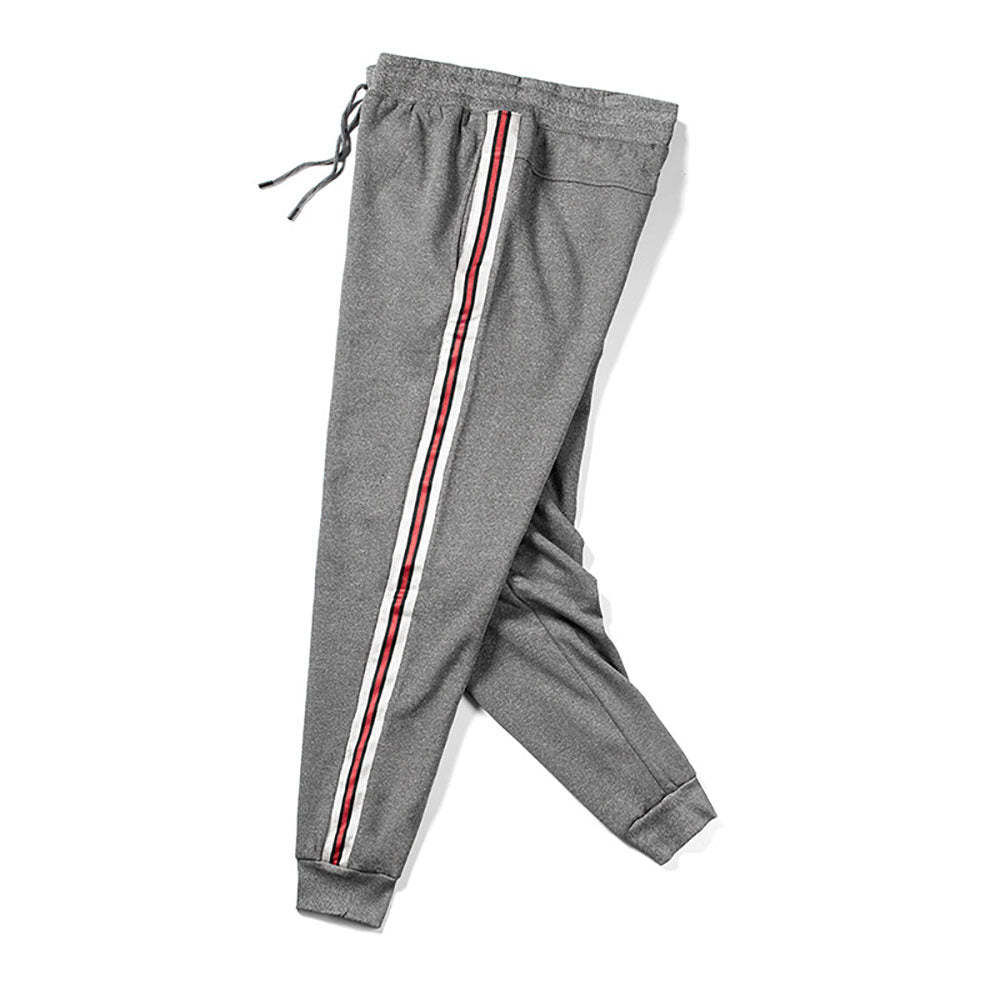 Men's Autumn and Winter Casual Fleece Sports Pants