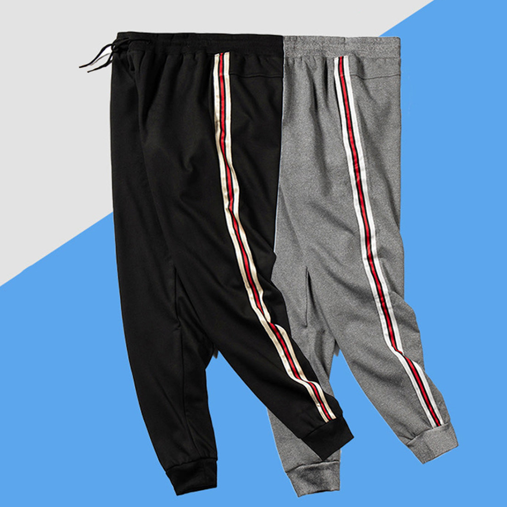 Men's Autumn and Winter Casual Fleece Sports Pants