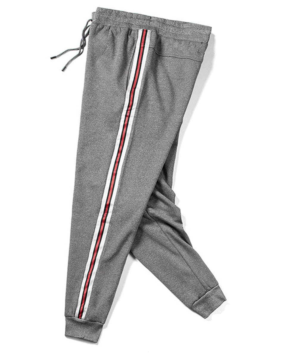 Men's Autumn and Winter Casual Fleece Sports Pants