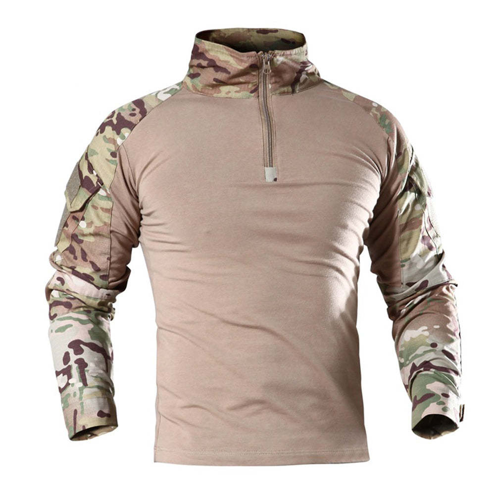 Men's Camo Uniform Tactical Long Sleeve