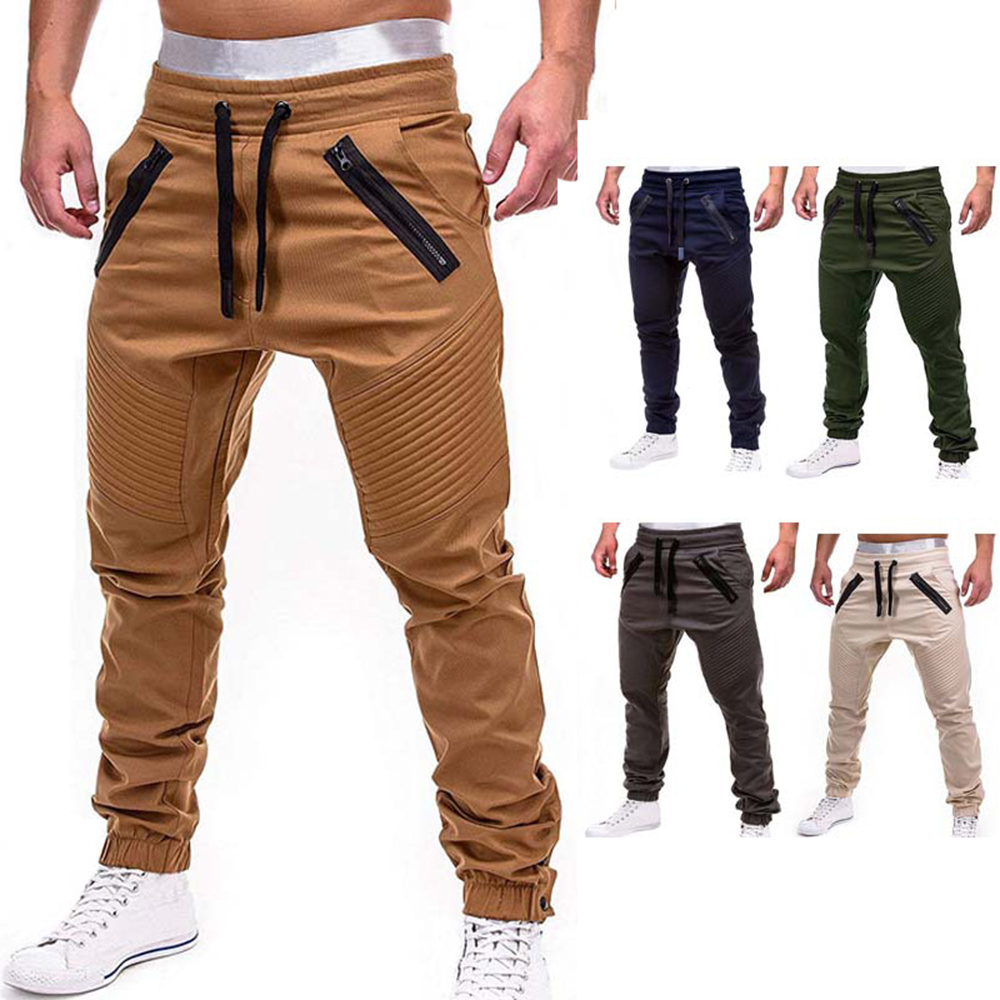 Pleated lounge trousers with lace-up stripes