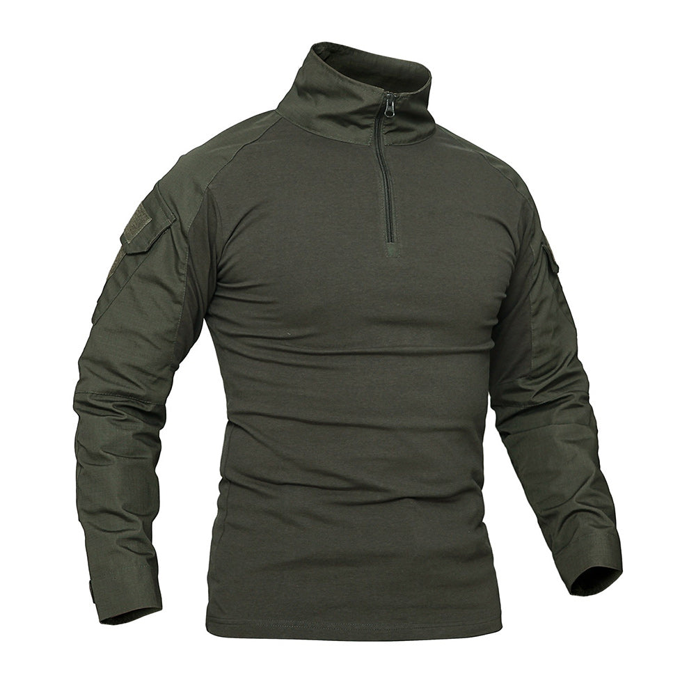 Men's Camo Uniform Tactical Long Sleeve