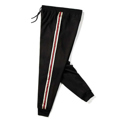 Men's Autumn and Winter Casual Fleece Sports Pants