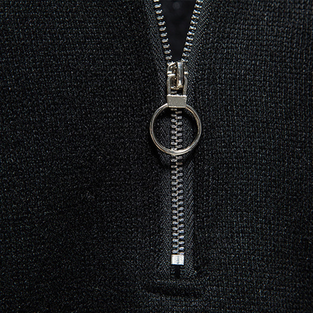 New Warm and Comfortable Half-Zip Turtleneck Men's Sweatshirt