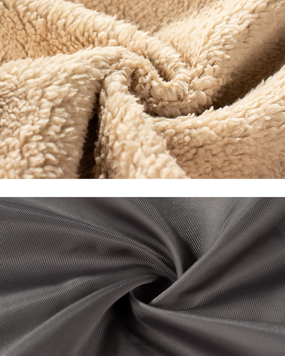 Men's Autumn and Winter Casual Fleece Sports Pants