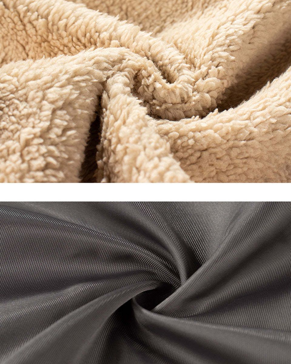 Men's Autumn and Winter Casual Fleece Sports Pants