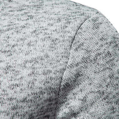 New Warm and Comfortable Half-Zip Turtleneck Men's Sweatshirt