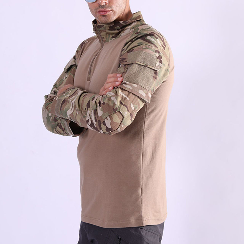 Men's Camo Uniform Tactical Long Sleeve