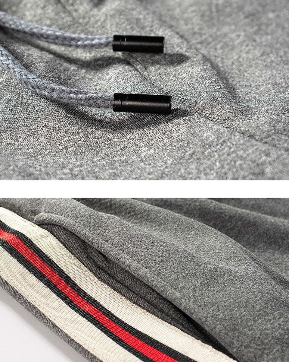 Men's Autumn and Winter Casual Fleece Sports Pants