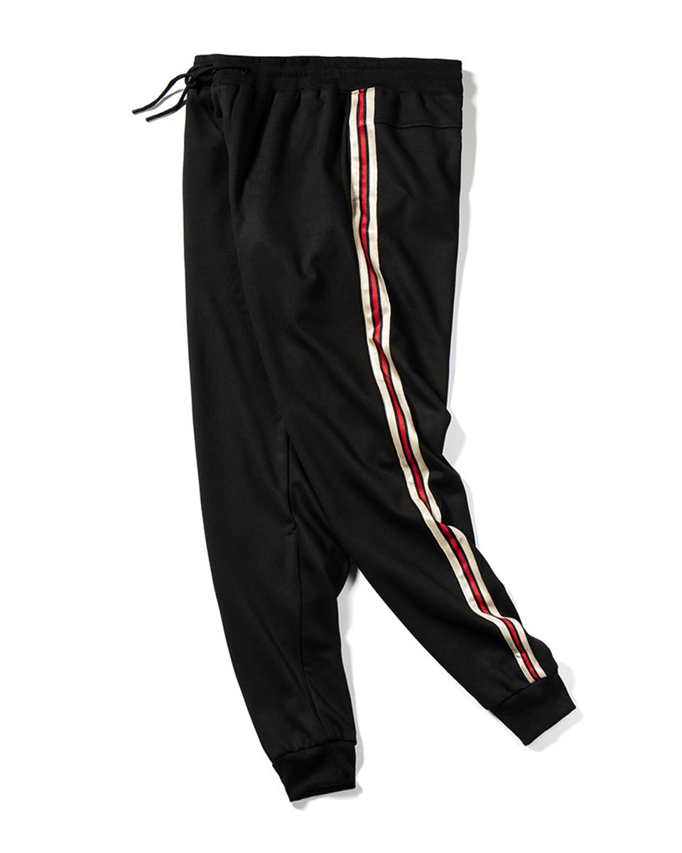 Men's Autumn and Winter Casual Fleece Sports Pants
