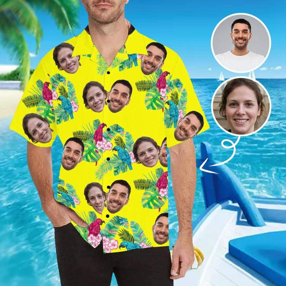 Havaijilainen paita tyttöystävällä -lahja poikaystävälle/miehelle