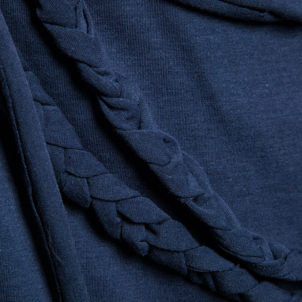 Mangas largas con capucha de diseño irregular para hombres de moda