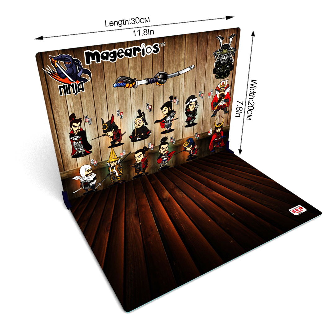 Magearios Back Board Scene of Ninja