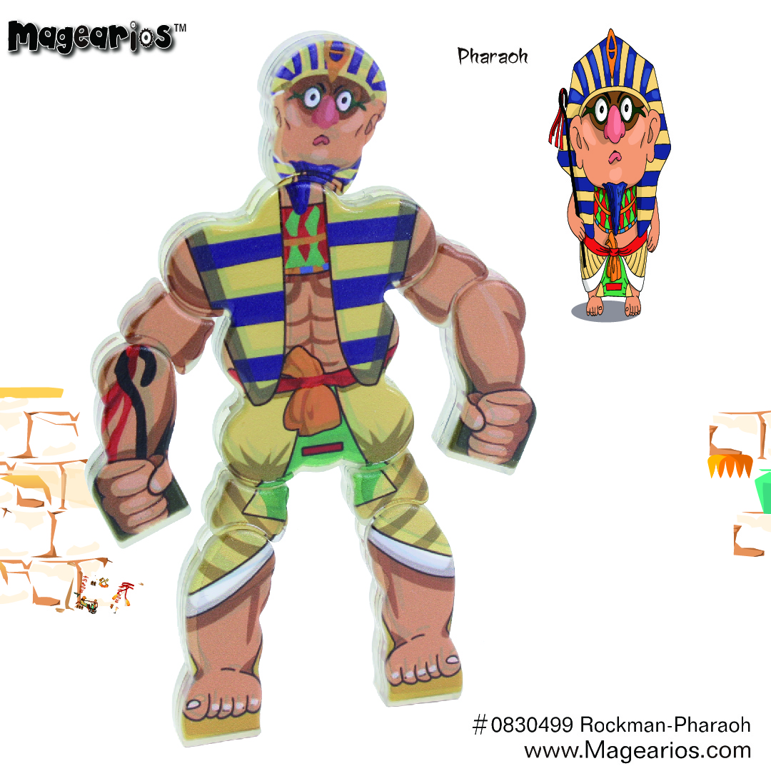 Magearios Rockman -Magnetic Gearios-Pharaoh