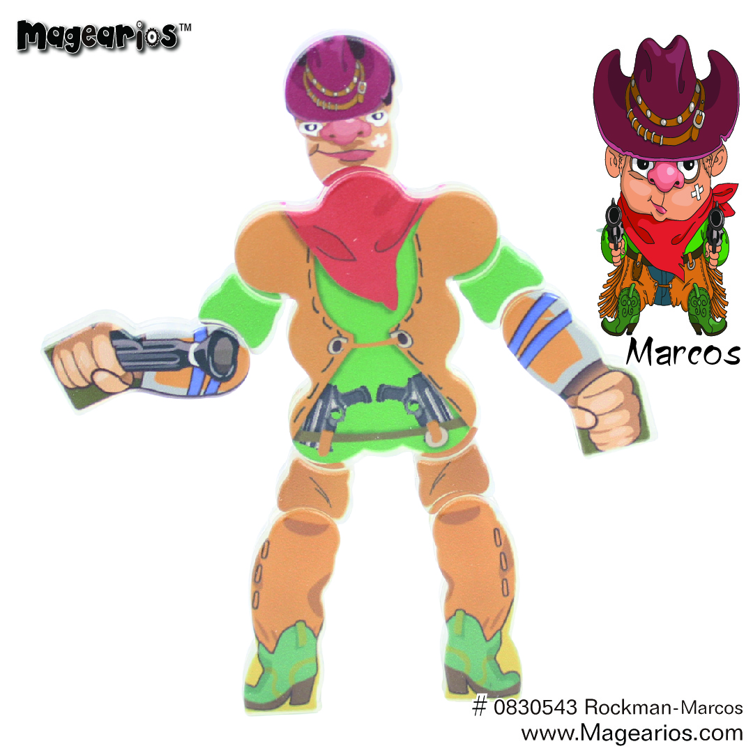 Magearios Rockman -Magnetic Gearios-Marcos