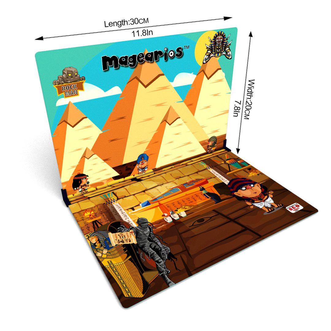 Magearios Back Board Scene of Rockman