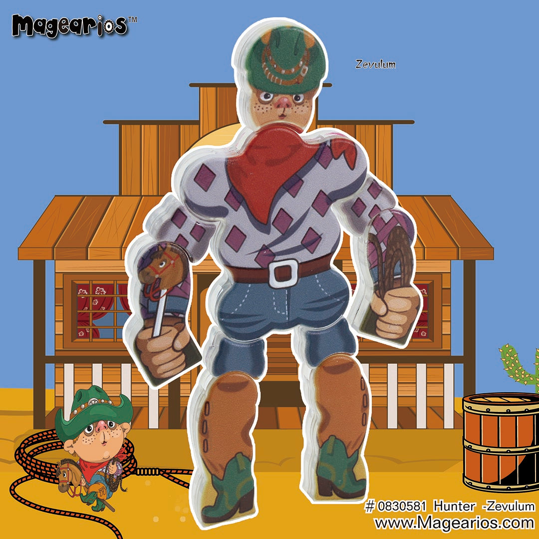 Magearios Zombies and Hunter -Magnetic Gearios-Zevulum