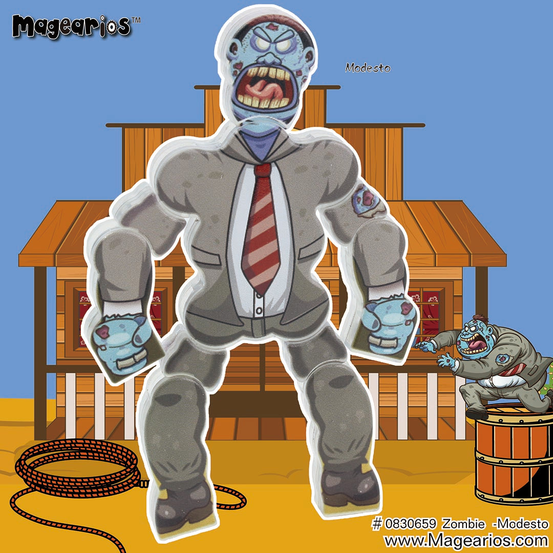 Magearios Zombies and Hunter -Magnetic Gearios-Modesto