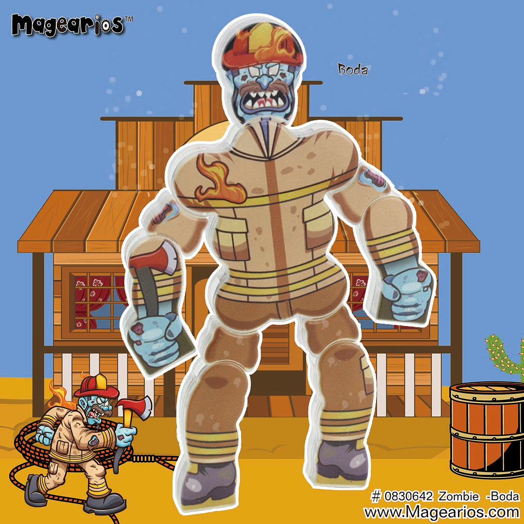 Magearios Zombies and Hunter -Magnetic Gearios-Boda