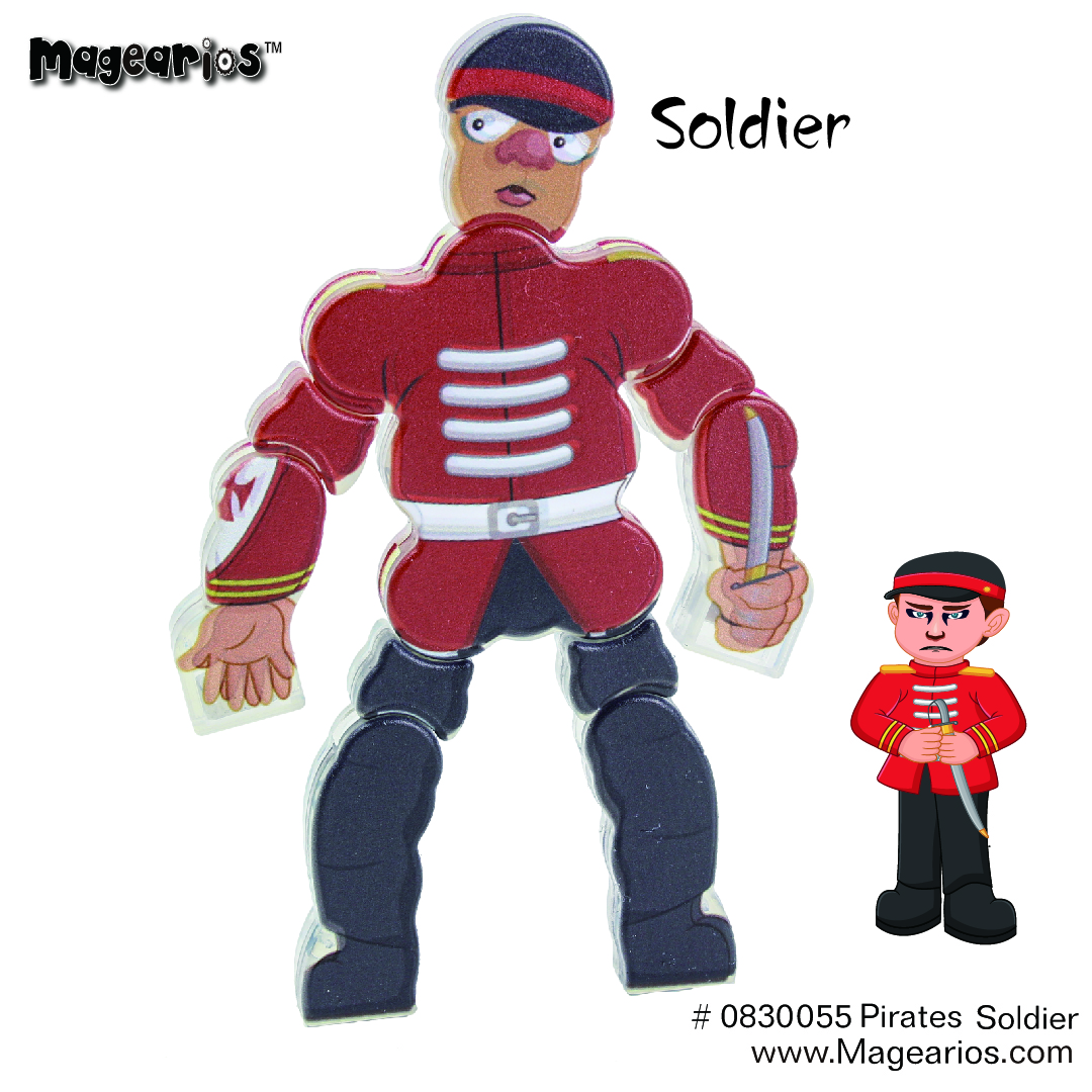 Magearios Pirates and Black ship -Magnetic Gearios-Soldier