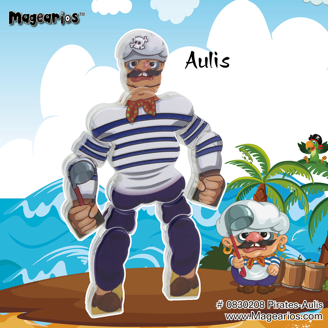 Magearios Pirates and Black ship -Magnetic Gearios-Aulis