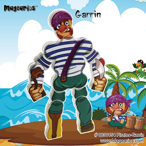 Magearios pirates and Black ship -Magnetic Gearios-Garrin
