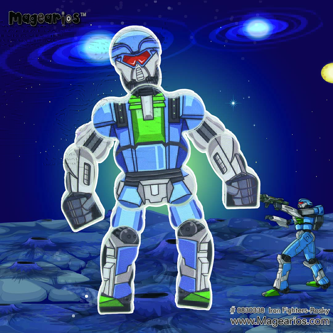 Magearios Aliens and Iron Fighters