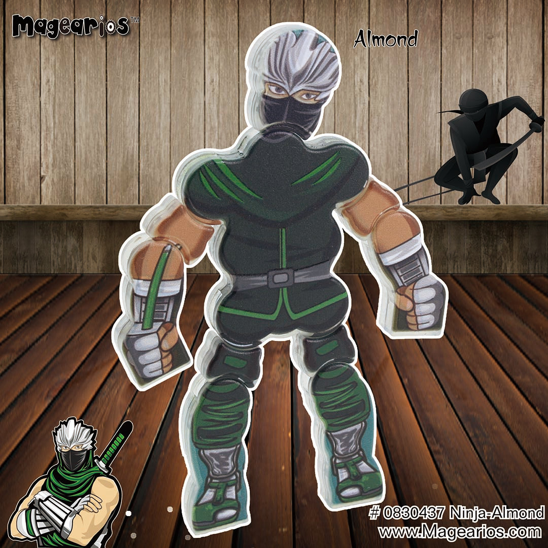 Magearios Ninja -Magnetic Gearios-Almond