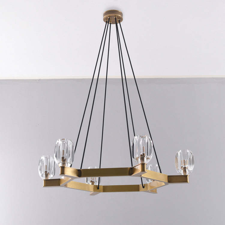 Constantine Circular Crystal Chandelier - Yami Lightings