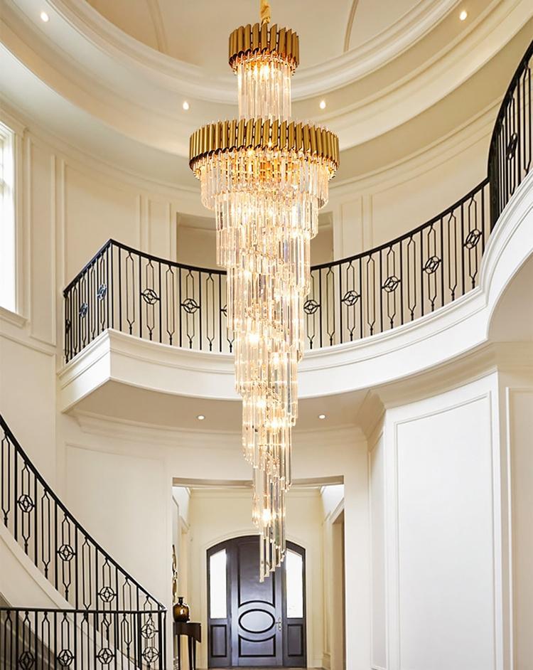 Cyrus Multiple Tier Crystal Chandelier - Yami Lightings