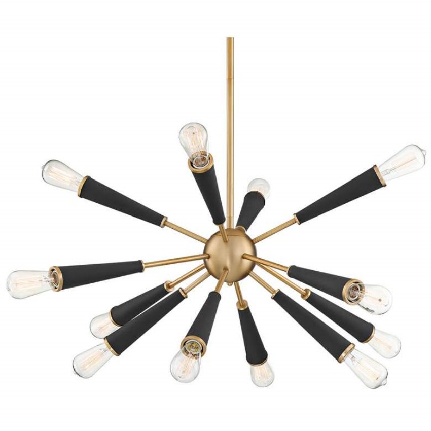 Zodiac 12-Light Sputnik Chandelier - Yami Lightings