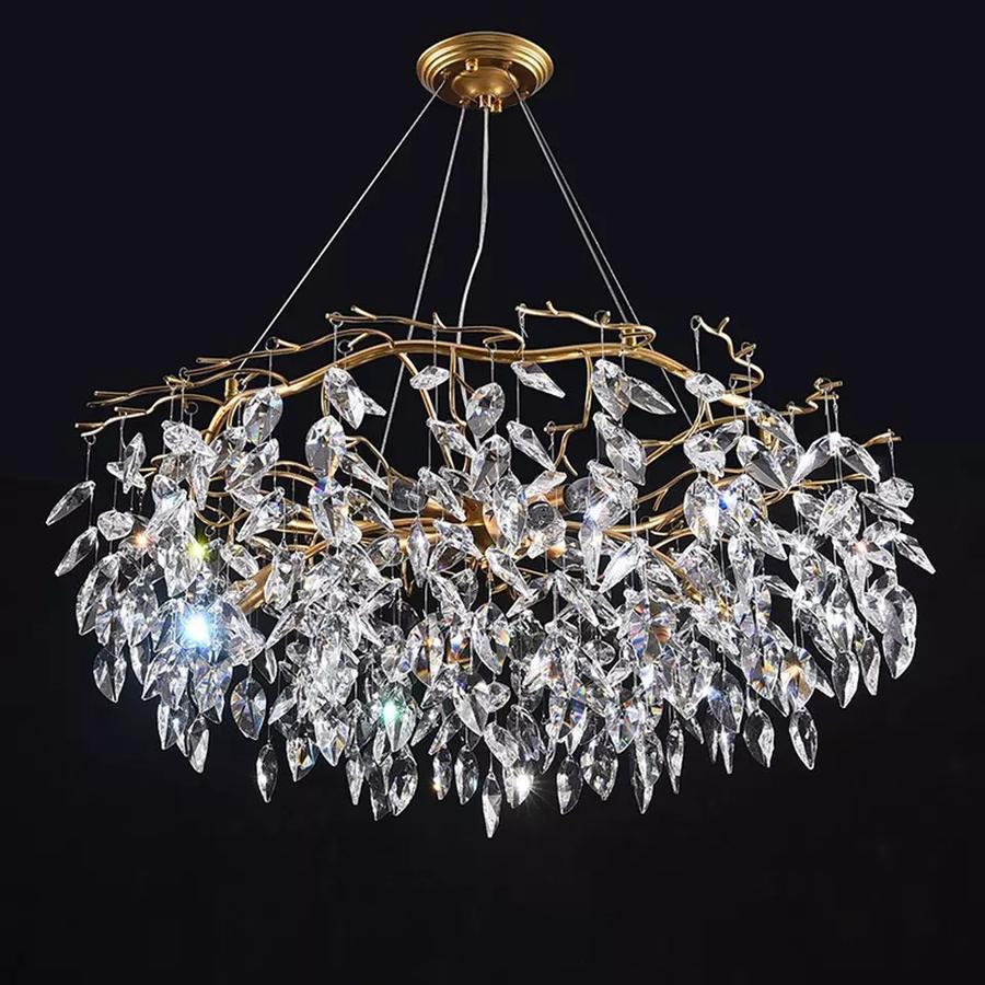 Doris Round Modern Branch Chandeliers - Yami Lightings