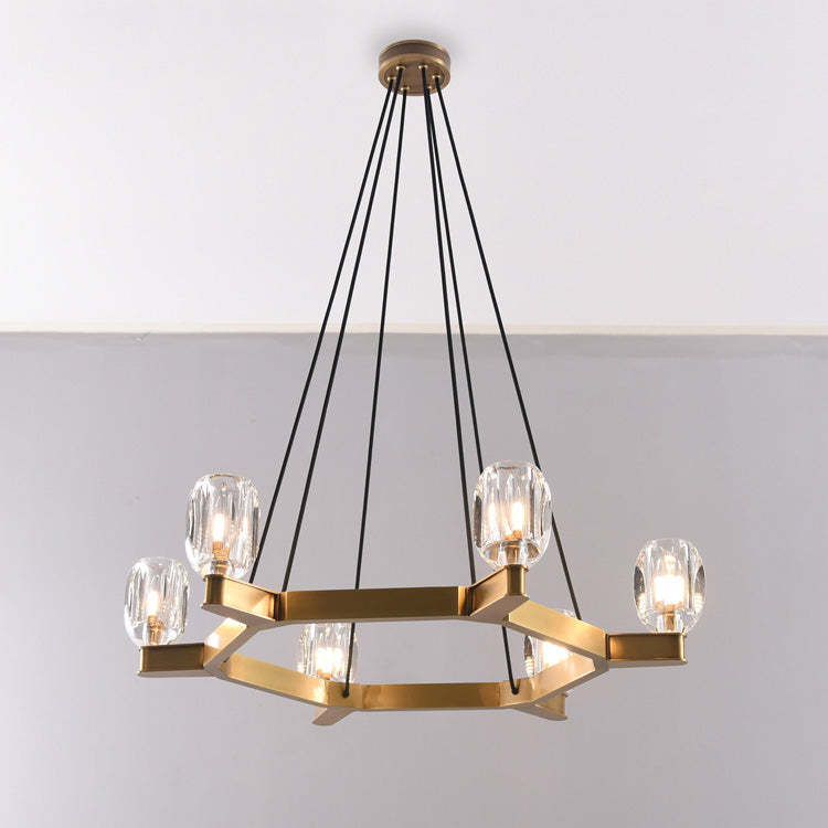 Constantine Circular Crystal Chandelier - Yami Lightings
