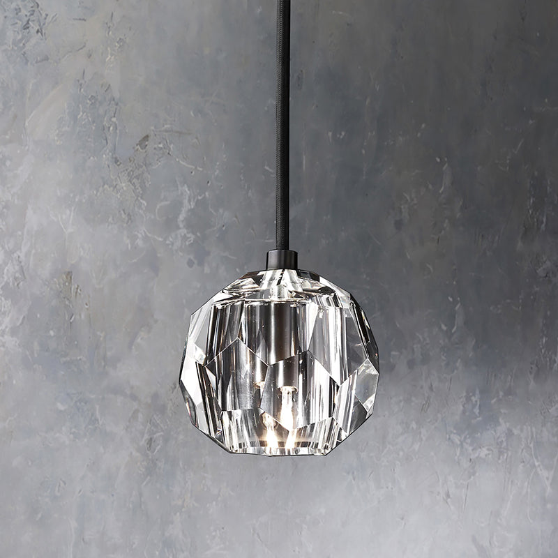 Belle De Crystal Cord Pendants - Yami Lightings