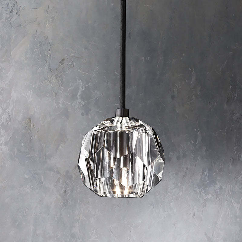 Belle De Crystal Cord Pendants - Yami Lightings