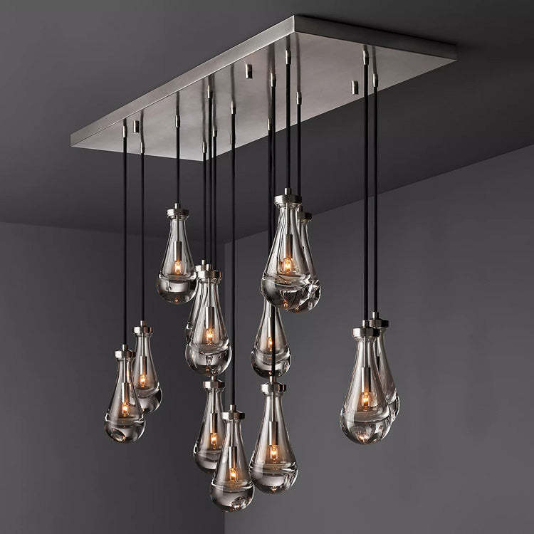 Raindrop Linear Chandelier 54" - Yami Lightings