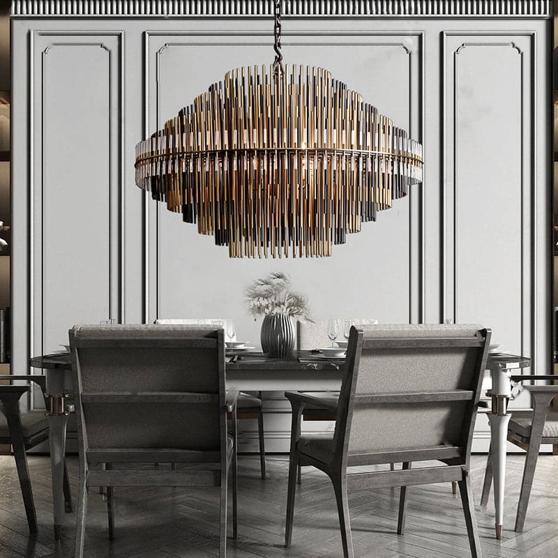 Ethel Modern Round Chandelier - Yami Lightings
