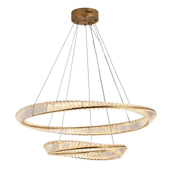 Cicero Crystal Ring Chandelier - Yami Lightings