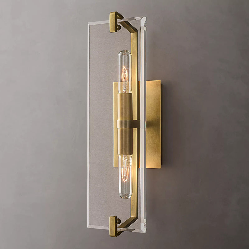 Maru Crystal Wall Sconce H 20" - Yami Lightings