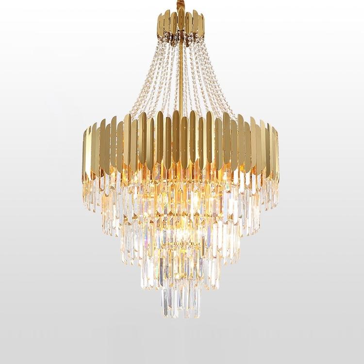 Kubica Crystal Chandelier - Yami Lightings