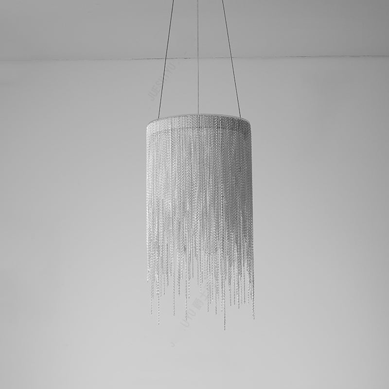 Fiona Aluminum Chain Tassel Pendant Light - Yami Lightings