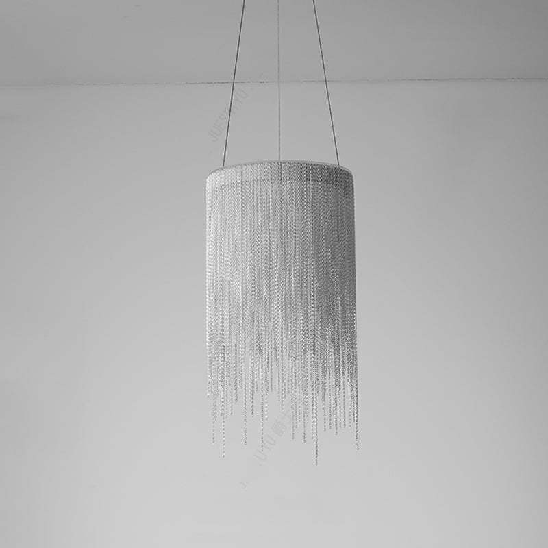 Fiona Aluminum Chain Tassel Pendant Light - Yami Lightings