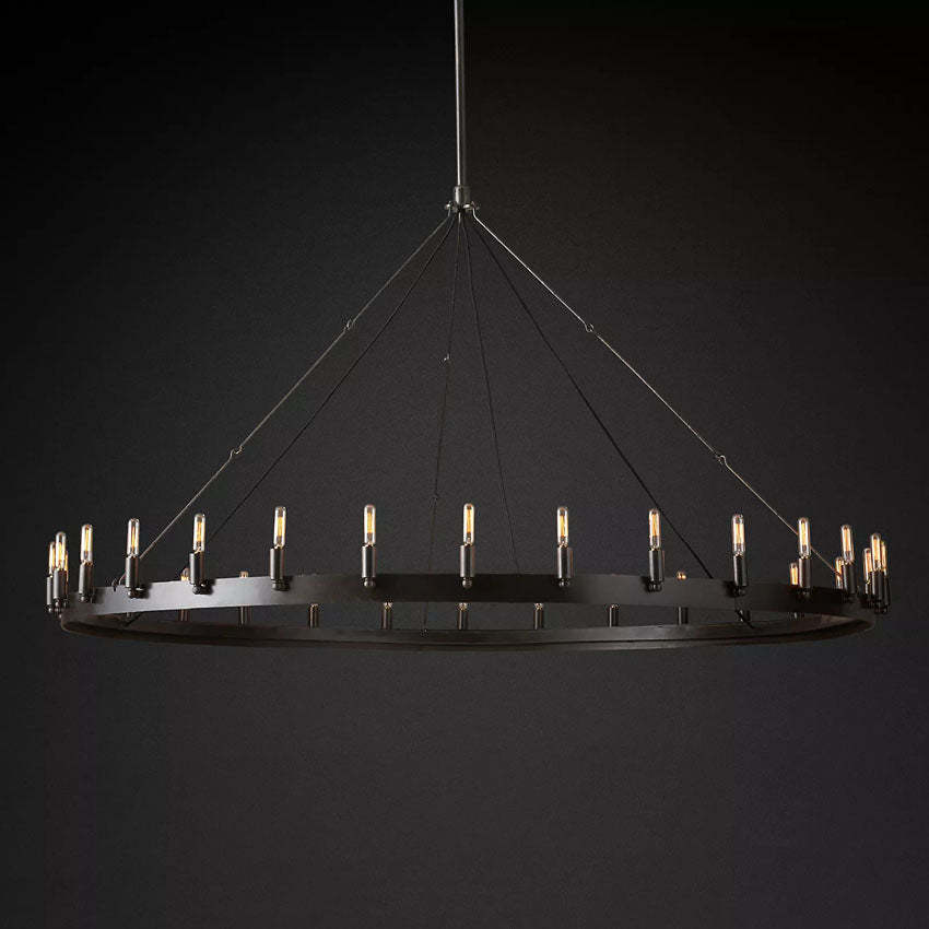 Vintage Round Chandelier（20% payment） - Yami Lightings