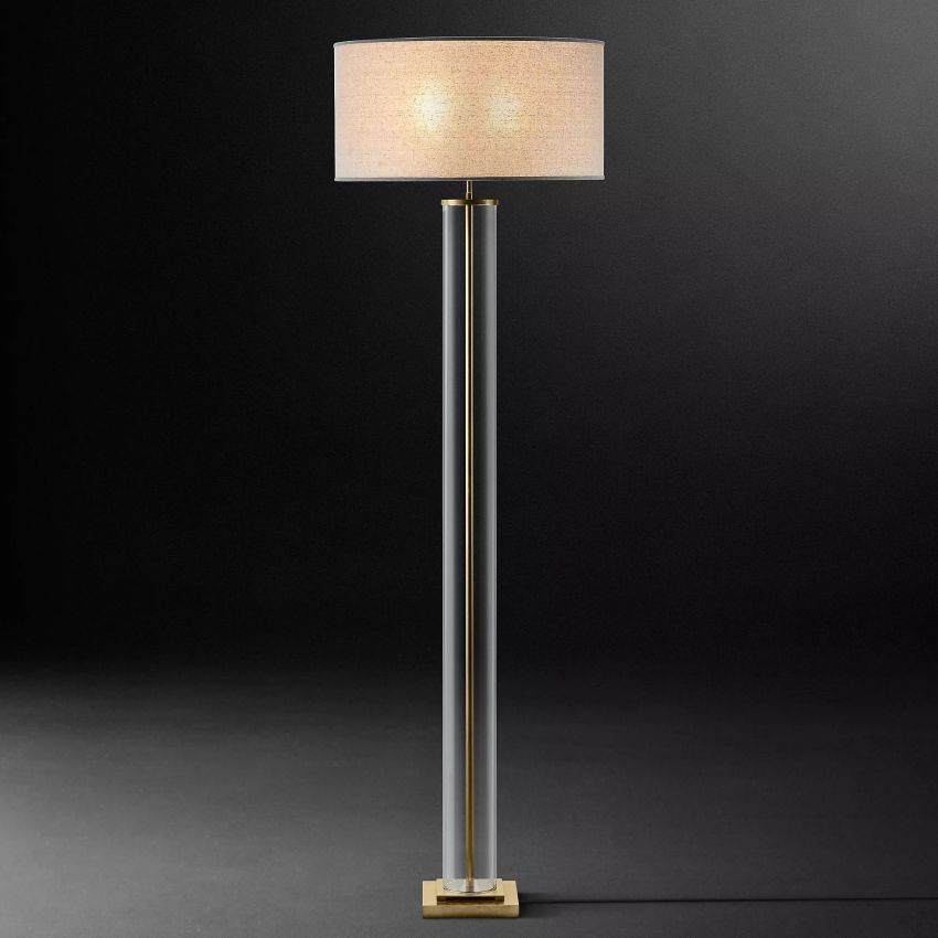  French Column Floor Lamp