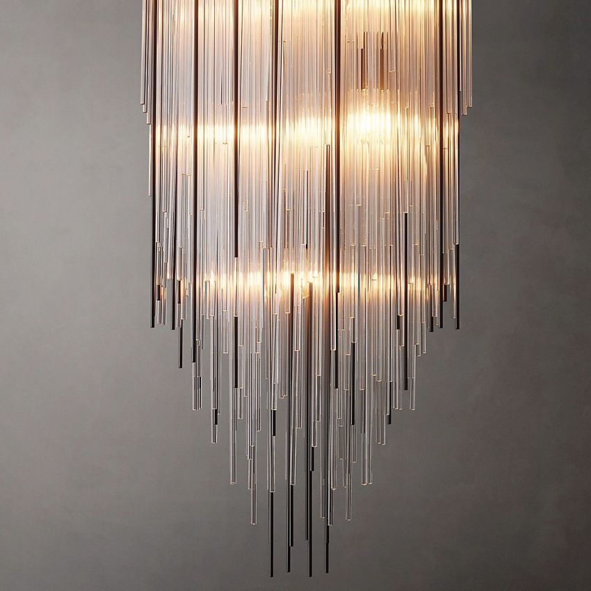 Cascade Square Chandelier 21" - Yami Lightings