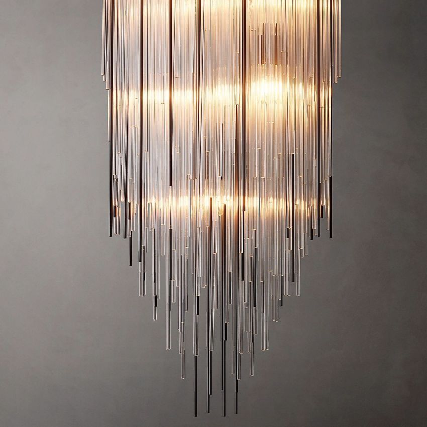 Cascade Square Chandelier 21" - Yami Lightings