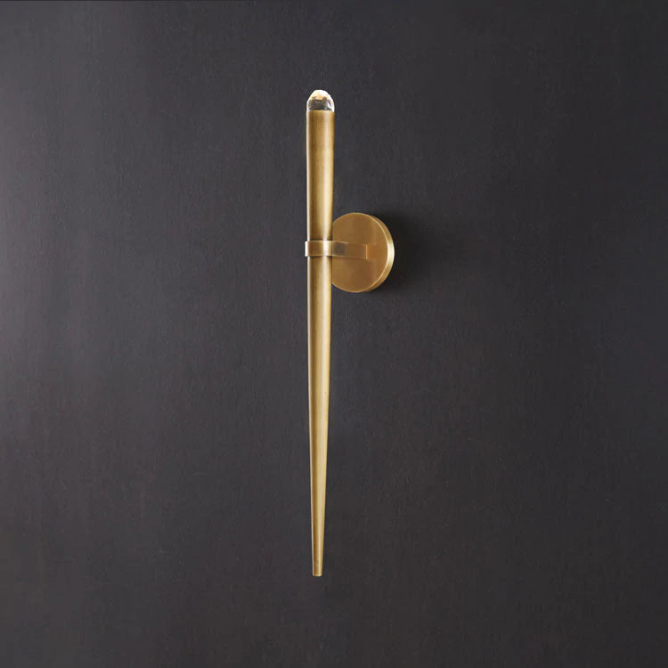 Artemis Torch Crystal Sconce - Yami Lightings
