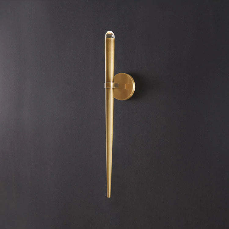 Artemis Torch Crystal Sconce - Yami Lightings